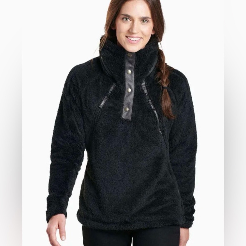 Kuhl Women's Black Teddy Jacket